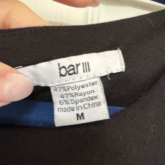 Bar III sleeveless, cutout dress. Black size M - Picture 6 of 9